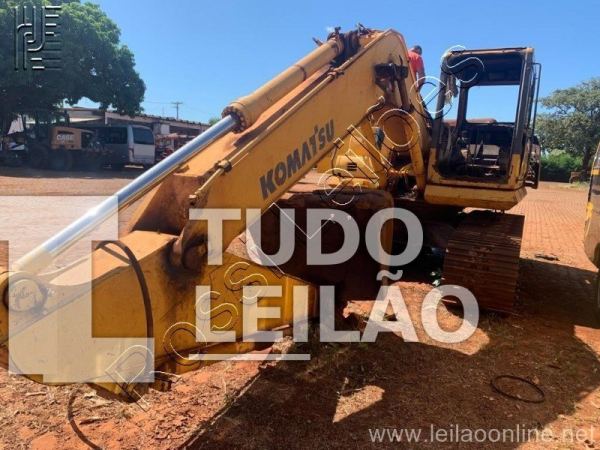 Komatsu PC160. Cabine Queimada. Sem Bomba Hidráulica