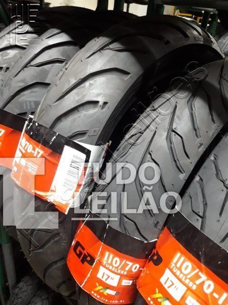 6 Pneus De Moto Sendo 3. 140/70-17 3. 110/70-17. Sem Uso, Fabricação Ano De 2018