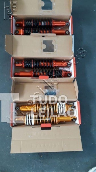 3 Pares De Amortecedor De Moto Colorido, Produto Sem Uso