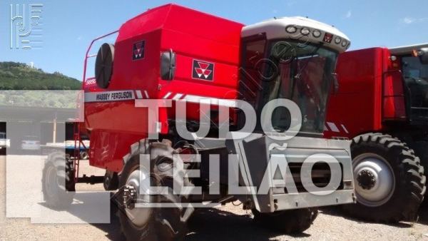 Colheitadeira Mf 5650 Rht + Corte 18 Pes. Massey. 2016