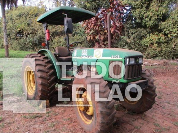 Trator J. Jheere 5403 4X4 Turbo, 2007