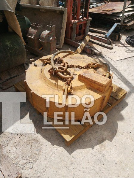 Separador Magnético Eletroímã Sucata Escavadeira - Cód. 443