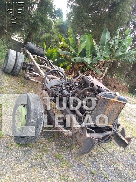 Chassi Caminhão Mb 708 E, 1988/1989,, Renavam, 00522516599. Chassi 1988