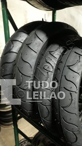 4 Pneus De Moto Sendo 2 Medida 140/70-17 E 2 110/70-17 Sem Uso, Fabricação 2020