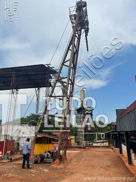 Hilo De 14 Metros Altura C Redutor Freio E Motor Elétrico Até 25 Ton