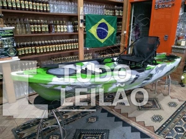 Caiaque De Pesca Ou Lazer. Leader. Milha Náutica. Possui Cadeira Náutica Confort