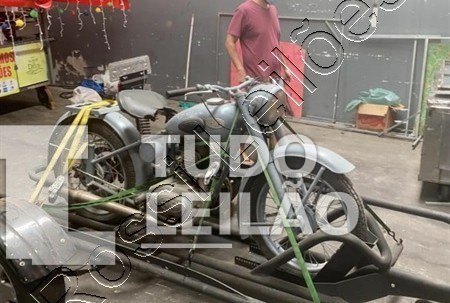 Guerra Zündapp Db 202 De 200cc Pós Segunda Mundial Relíquia Totalmente 1951