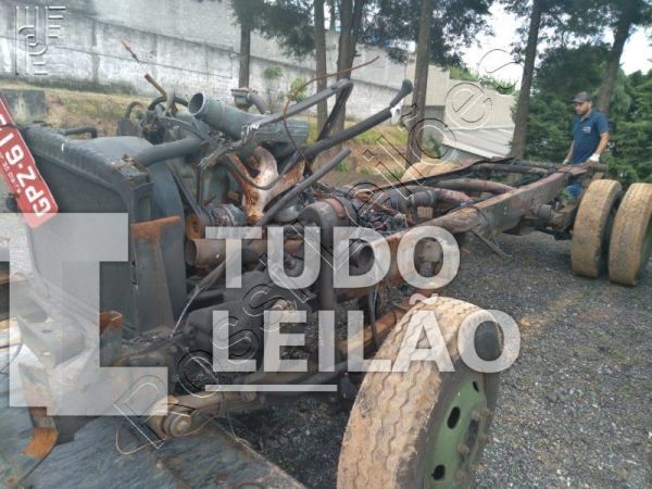 Chassi Caminhão, Mbb 709 1989/1990 - Sucata Sem Documentos