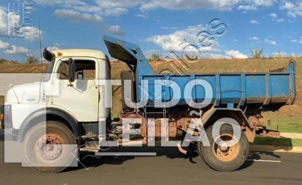 Mercedes Benz Retirado Caçamba L 1313 Freio Misto Dianteiro A Óleo E Traseiro Diesel 1972