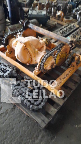 Diferencial Do Rolo Compactador Tema Terra SP8000 Com Corrente E Cardan