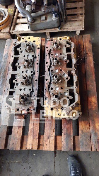 2 Cabecotes Para Motor Trator De Esteira Caterpillar D8L