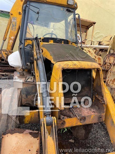 Pá Carregadeira Jcb 214 2002 - Para Retirada De Peças
