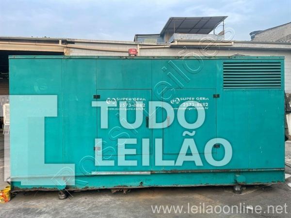 Gerador De Energia Carenado E Silenciado 370 Kva 220 380 440 V Motor Scania