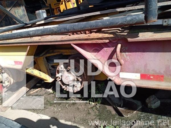 Randon Semi Carreta Carrega Tudo 60 Toneladas Sem Pneus Pneumática 1981