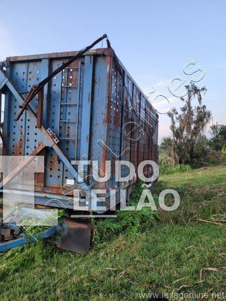 Carreta Justari Rc 1575 Canavieira Cana Picada Tomba Lado Direito 8 20mts Sem Pneus 1995