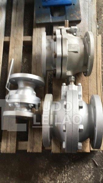 Válvula Esfera 2 1/2” Cf8m , Válvula Esfera 3” Wcb; Válvula Esfera 3” Wcb Rev