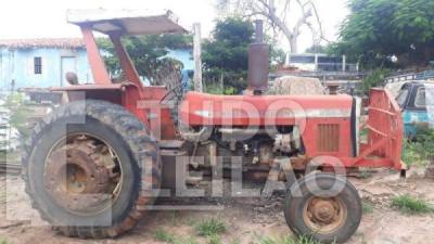 Trator Massey Ferguson 296 1982 Direção Hidráulica Peso Nas Rodas