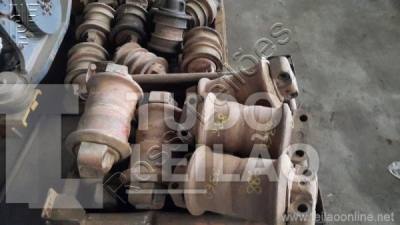 Jogo De Rolete Escavadeira Caterpillar 336. Aprox 900 Kg