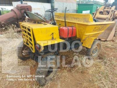 Trator Damper Motor À Diesel 4X4 Reduzido