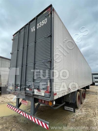 Randon Carreta SR Fg Obs Baú 3 Eixos Não Acompanha Pneus E Estepe 2000