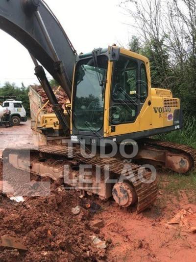 Escavadeira Hidraulica EC240BLC Volvo Bomba Nova, Com Concha E Rompedor 2007