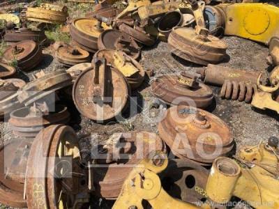 Aprox. 8.000 Kg De Rodas Guias Para Tratores De Esteira E Escavadeiras