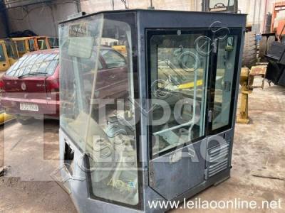 Cabine Para Pá Carregadeira Hyundai Completa