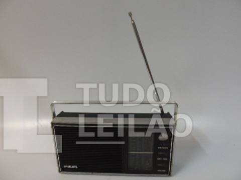 ANTIGO RÁDIO PHILIPS - NÃO FUNCIONA - MEDE 23 CM POR 12 CM - VENDIDO COMO NAS FOTOS