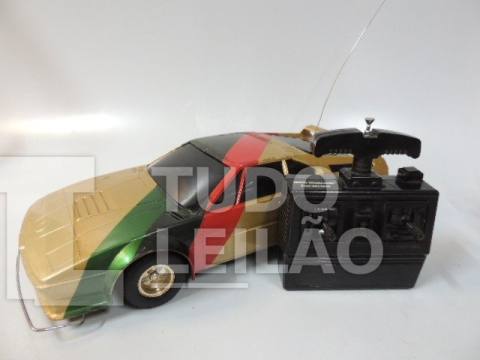 ANTIGO CARRO DE CONTROLE REMOTO - PÉGASUS - ESTRELA - ANOS 80 - NÃO TESTADO - POSSUI MARCAS DE USO - POSSUI UM PEDAÇO QUEBRADO NO AEROFÓLIO ...