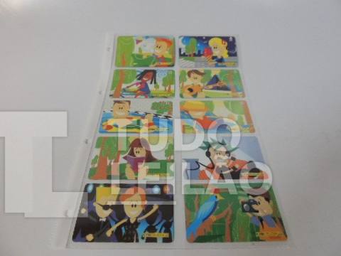 CONJUNTO DE CARTÕES TELEFÔNICOS - CTBC TELECOM - ANO 2001 - TEMÁTICA DE FÉRIAS - VENDIDO COMO NAS FOTOS