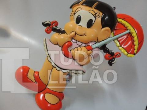 ANTIGO ENFEITE DE FESTA - ANOS 90 - FASTCOLOR - ROSINHA - TURMA DA MÔNICA - MEDE 40 CM - A PARTE DO CABELO ESTÁ SOLTANDO - VENDIDO COMO NAS ...