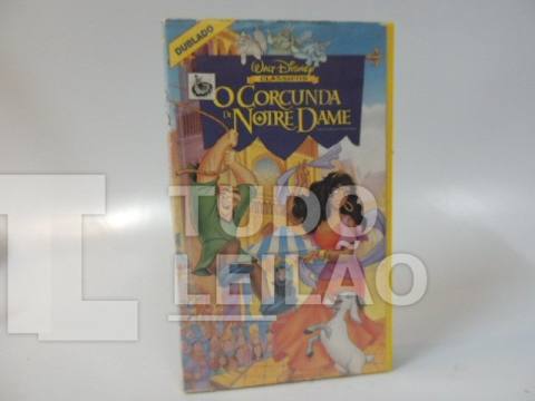 ANTIGA FITA DE VHS - O CORCUNDA DE NOTREDAME - DUBLADO - VENDIDO COMO NAS FOTOS