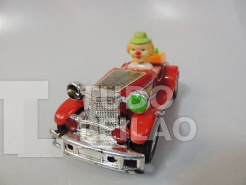 ANTIGO CARRINHO DE PLÁSTICO - JINHAN - MEDE 15 CM - FUNCIONANDO - VENDIDO COMO NAS FOTOS