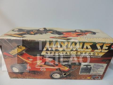 CLÁSSICO CARRO MAXIMUS - ESTRELA - SPECIAL ENERGY - CONTROLE COM TAMPA E FUNCIONANDO - MEDE 37 CM - CARRINHO ESTERÇA AS RODAS MAS NÃO ANDA -...
