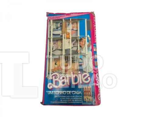COLEÇÃO BARBIE - UM SONHO DE CASA - ESTRELA - ANOS 80 - A CAIXA ESTÁ BEM DESGASTADA - FALTA ELEVADOR - NECESSITA LIMPEZA - VENDIDO COMO NAS ...