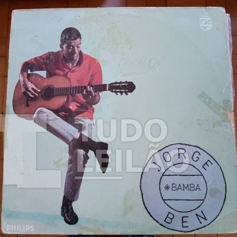 JORGE BEN JOR - BAMBA - 1987 - CAPA G+ - DISCO G+/VG - Disco clássico do Jorge Bem, possui riscos superficiais e alguns mais profundos, pode...