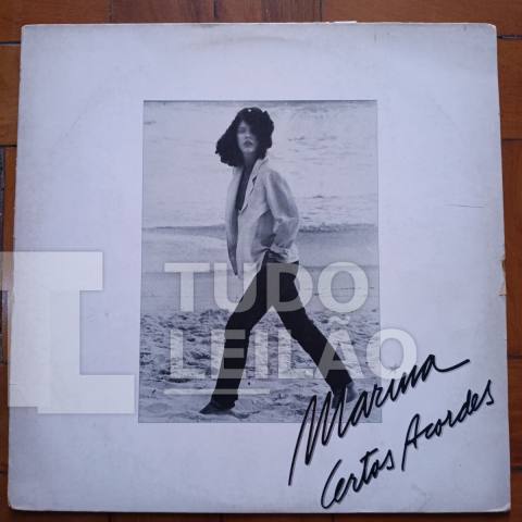 MARINA LIMA - CERTOS ACORDES - CAPA G+ - DISCO VG+ - Disco clássico e importante da Marina Lima, possui alguns riscos superficiais e um leve...