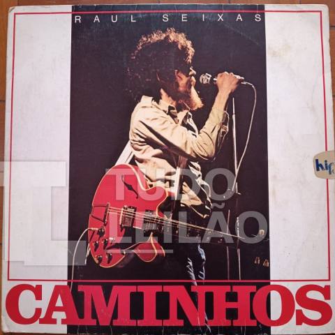RAUL SEIXAS - CAMINHOS - 1986 - CAPA VG - DISCO G+ - Disco possui alguns riscos mais profundos que podem causar chiados, estalos ou pulos. A...
