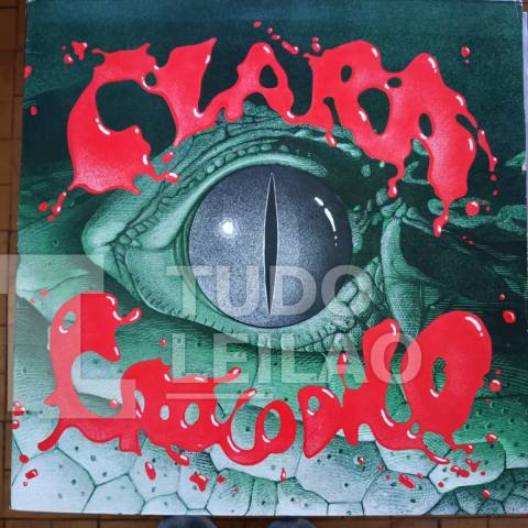 ARRIGO BARNABÉ - CLARA CROCODILO - 1980 - CAPA VG+ - DISCO VG+ - Disco com alguns riscos superficiais, pode ter chiadinhos, pulos ou estalos...