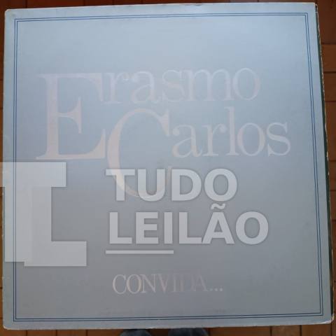 ERASMO CARLOS - CONVIDA... - 1980 - CAPA VG+ - DISCO VG+/NM - Disco com mínimos riscos superficiais, pode ter chiadinhos. Avaliação Visual, ...
