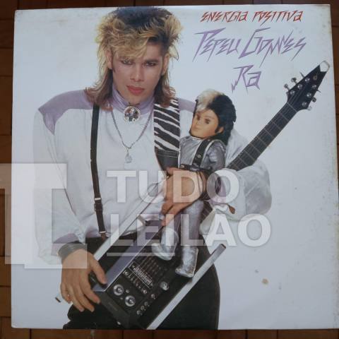 PEPEU GOMES - ENERGIA POSITIVA - 1985 - CAPA E DISCO VG+ - Disco com mínimos riscos superficiais, pode ter chiadinhos. Avaliação Visual, não...