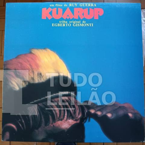 EGBERTO GISMONTI - TRILHA SONORA KUARUPI - 1991 - CAPA E DISCO VG+/NM - Disco raro, menos conhecido do mestre Egberto Gismonti, trilha sonor...