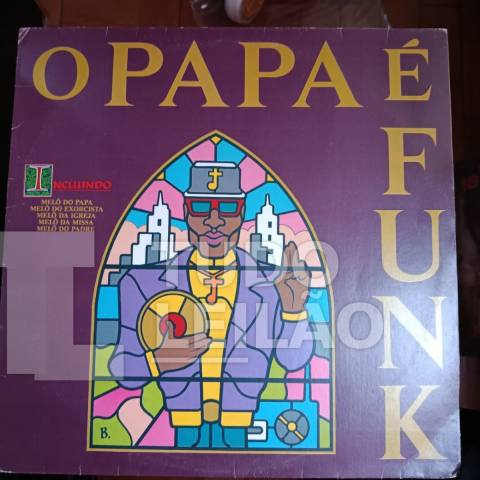VARIOS ARTISTAS - O PAPA É FUNK - 1991 - CAPA VG+ -CAPA VG+ - Rara e incomum coletânea que mistura músicas sacras com o funk e o resultado é...