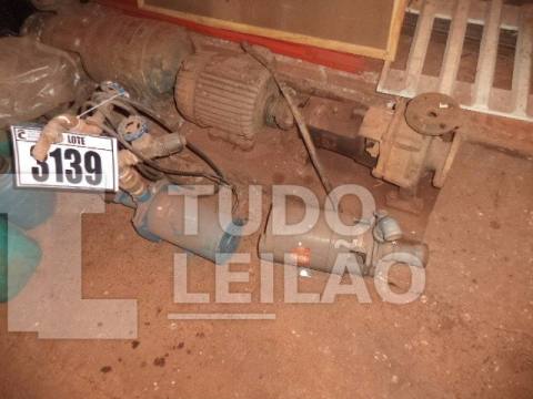 2 MOTO BOMBA E 2 MOTOR WEG, PAT.079598, UND BARRA ( FAZ BOSQUE)