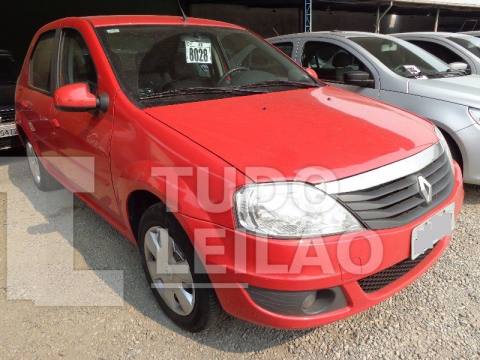 RENAULT/LOGAN EXP 1.6, ANO/MOD 2011/2012, COR VERMELHA, COMB. FLEX. SESC
