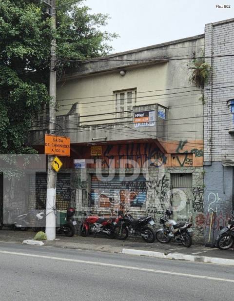Parte ideal de 33,33% - Ponto comercial em terreno de 225,60 m² - Água Branca, São Paulo/SP