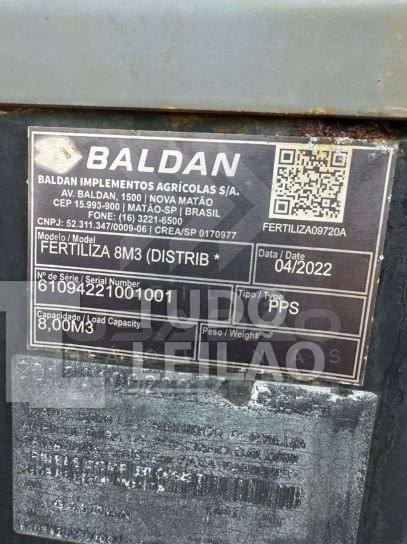 DISTRIBUIDOR BALDAN 8M3 ANO 2022