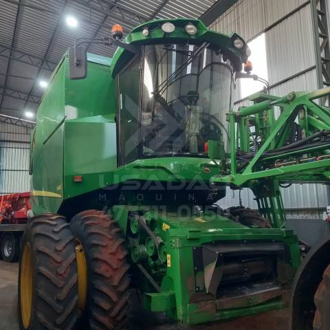 COLHEITADEIRA JOHN DEERE S440 COM PLATAFORMA DE GRÃOS 625 A