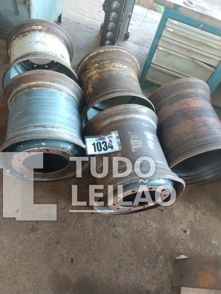 5 Rodas Com O Centro De Fora, P/ Pisar Fora Da Soqueira De Cana, P/ Pneus De Transbrodo , Carreta Ou Caminhão