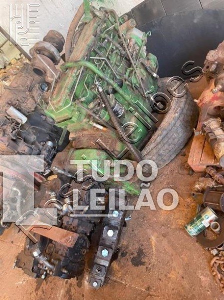 John Deere 9lts Com Caixa De 4 Furos E Bombas De Transmissão; Obs.: Motor Estava Aplicado Na
